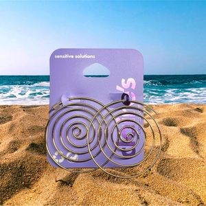 Spiral earrings